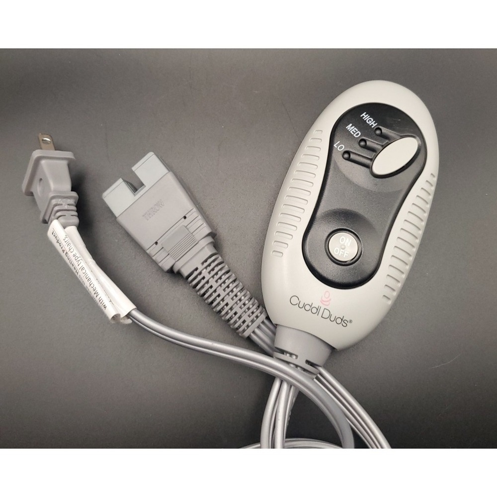 Cuddl Duds SCTH3.3.1 Electric Blanket Control Remote Throw Warmer E511567 TESTED